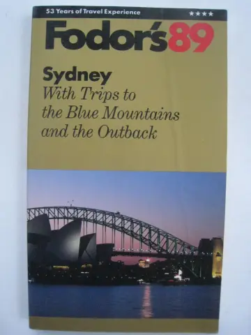 Cover of Fodors-sydney '89
