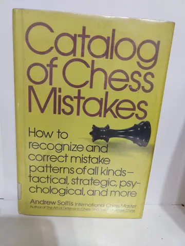 Cover of Catalog of Chess Mistakes