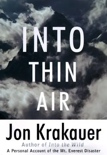 Cover of Into Thin Air