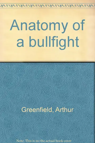 Cover of Anatomy of a bullfight