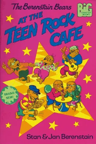 Cover of The Berenstain Bears at the Teen Rock Cafe (Big Chapter Books(TM))