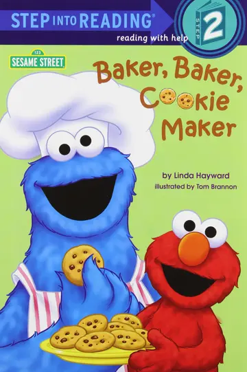 Cover of Baker, Baker, Cookie Maker (Sesame Street)