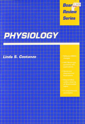 Cover of Physiology