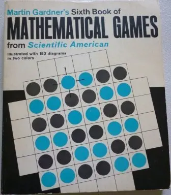 Cover of Martin Gardner's Sixth book of mathematical games from Scientific American