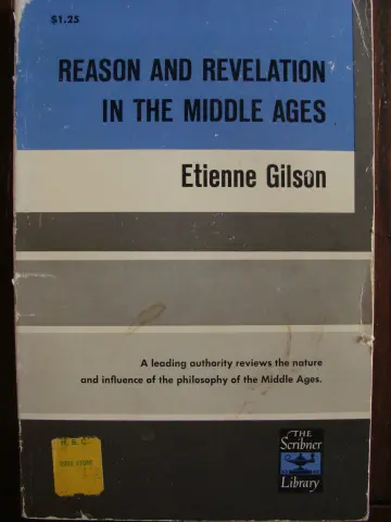 Cover of Reason and Revelation in Middle Ages