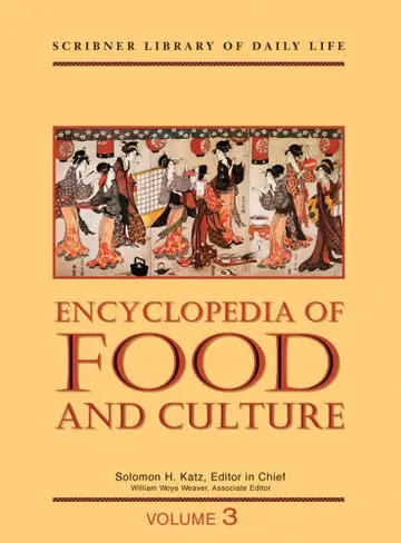 Cover of Encyclopedia of Food and Culture