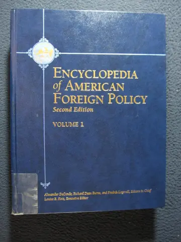 Cover of Encyclopedia of American Foreign Policy