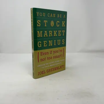 Cover of You Can Be a Stock Market Genius