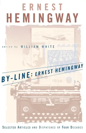 Cover of By-Line Ernest Hemingway