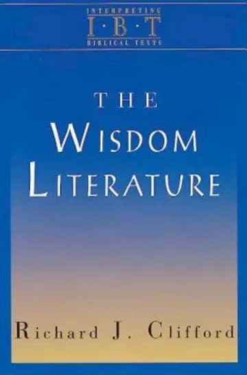 Cover of The Wisdom Literature