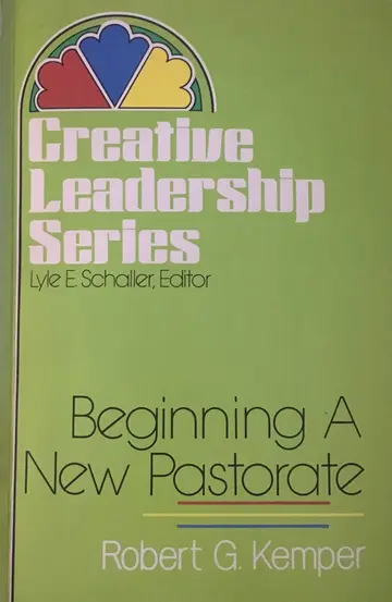 Cover of Beginning a New Pastorate