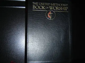 Cover of United Methodist of Worship Genuine Black Leather