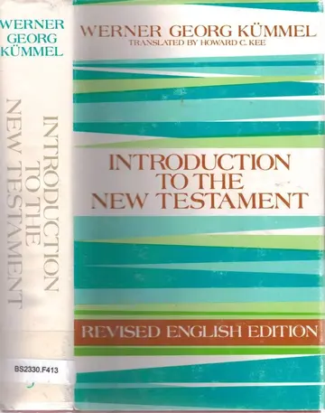 Cover of Introduction to the New Testament