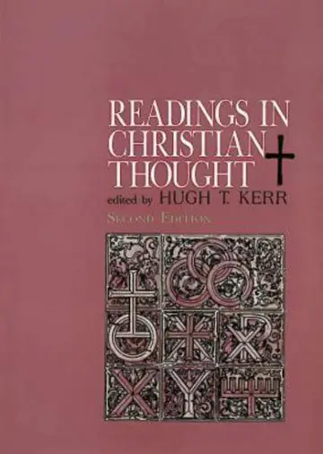 Cover of Readings in Christian Thought