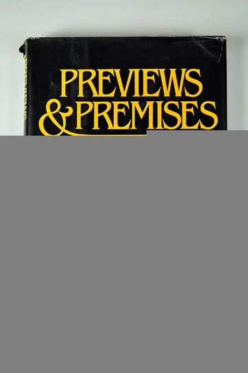Cover of Previews and Premises