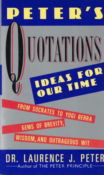 Cover of Peter's Quotations