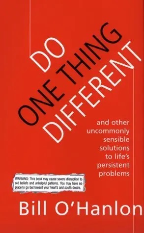 Cover of Do One Thing Different