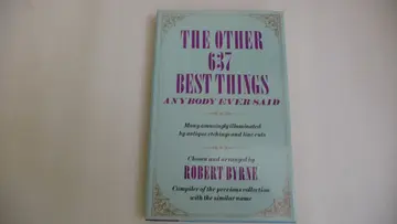 Cover of The Other 637 Best Things Anybody Ever Said