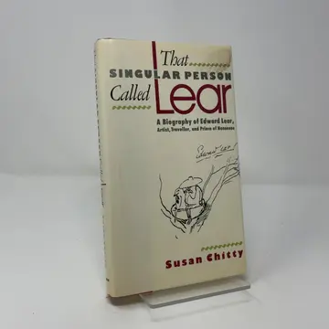 Cover of That Singular Person Called Lear