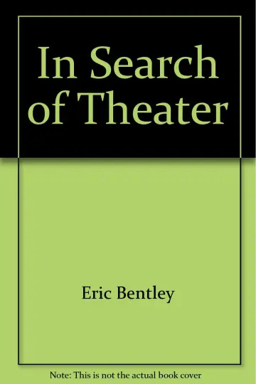 Cover of In Search of Theatre