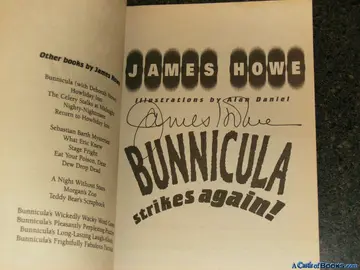 Cover of Bunnicula Strikes Again!