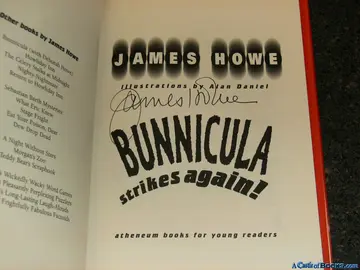 Cover of Bunnicula Strikes Again!