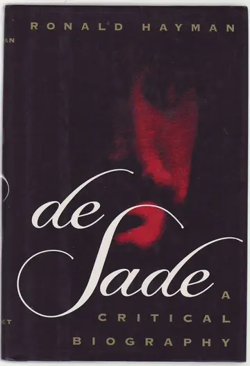 Cover of De Sade