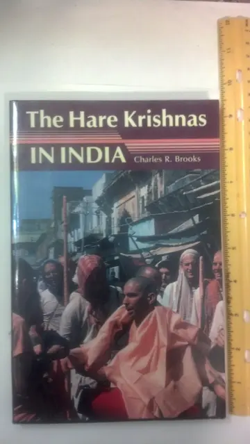 Cover of The Hare Krishnas in India (Paper)