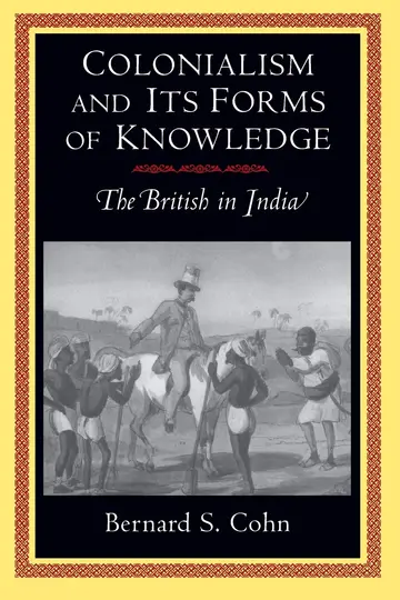 Cover of Colonialism and Its Forms of Knowledge