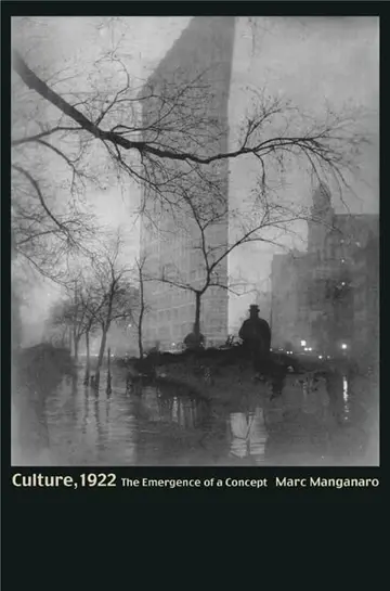 Cover of Culture, 1922 – The Emergence of a Concept