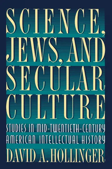 Cover of Science, Jews, and Secular Culture