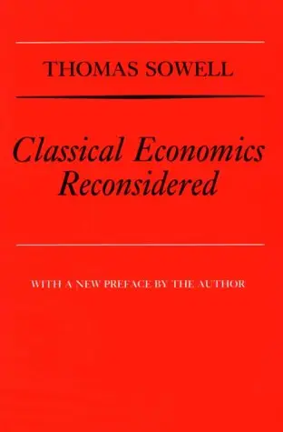 Cover of Classical Economics Reconsidered