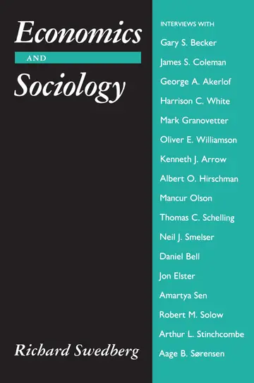 Cover of Economics and Sociology