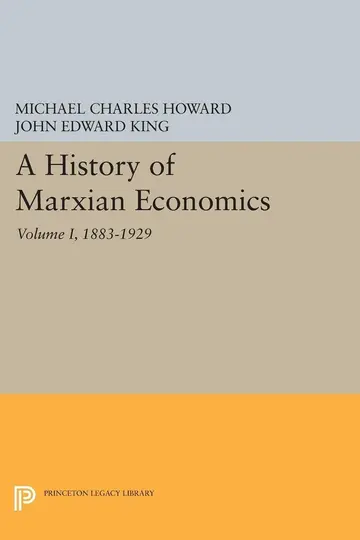 Cover of A History of Marxian Economic Thought – V 1 1883¯1929