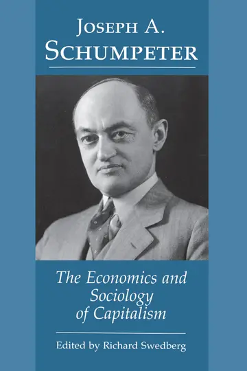 Cover of Joseph A. Schumpeter