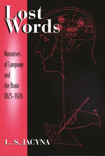 Cover of Lost Words – Narratives of Language & the Brain 1825–1926