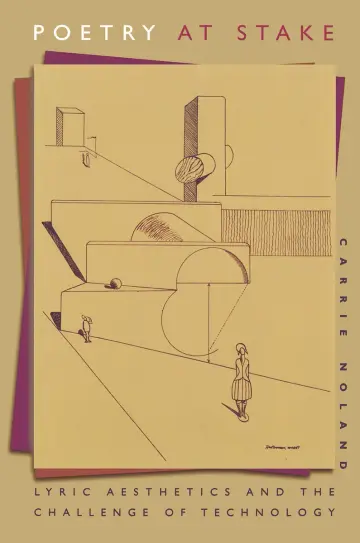 Cover of Poetry at Stake – Lyric Aesthetics & the Challenge of Technology