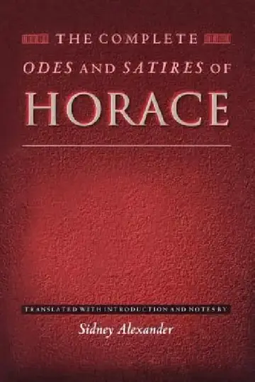 Cover of The Complete Odes and Satires of Horace