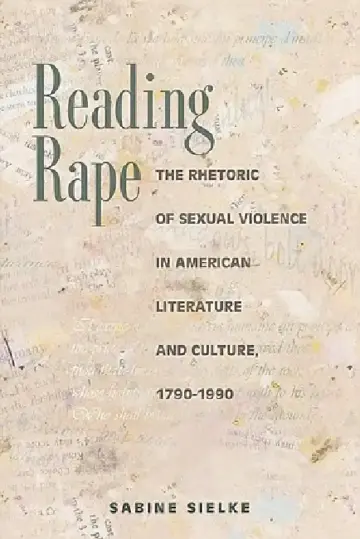 Cover of Reading Rape