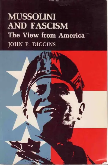 Cover of Mussolini & Fascism – the View from America