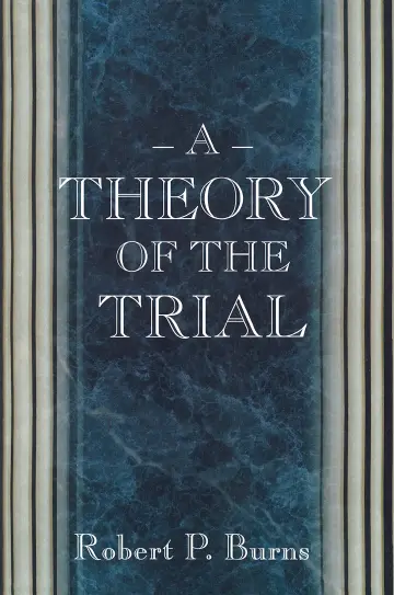 Cover of A Theory of the Trial