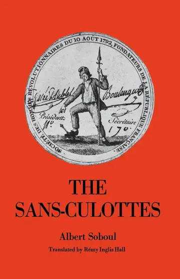 Cover of The Sans-Culottes
