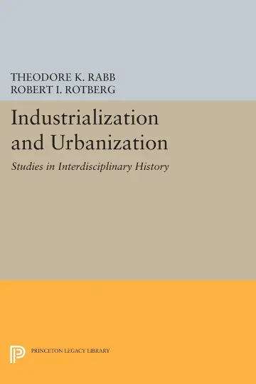 Cover of Industrialization and Urbanization – Studies in Interdisiplinarary History Paper