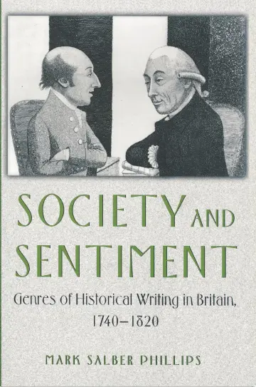 Cover of Society and Sentiment