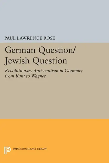 Cover of German Question/Jewish Question