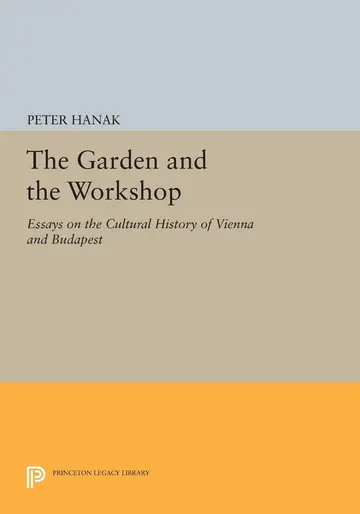 Cover of The Garden & the Workshop – Essays on the Cultural History of Vienna & Budapest (Paper)