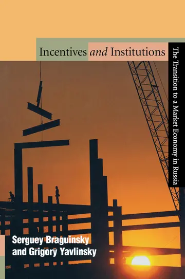 Cover of Incentives and Institutions