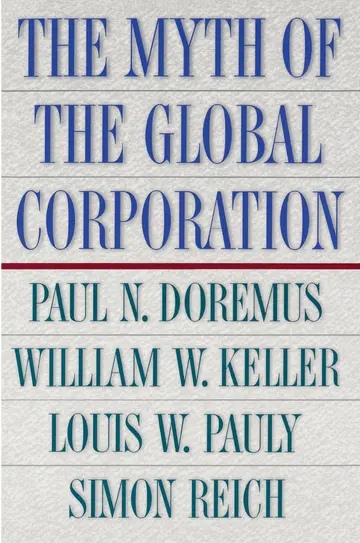 Cover of The Myth of the Global Corporation