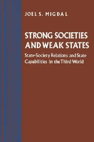Cover of Strong Societies and Weak States