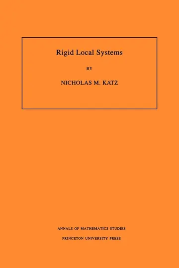 Cover of Rigid Local Systems. (AM-139), Volume 139